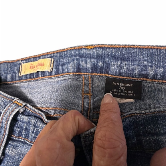 Red Engine Womens Jeans Size 30 Bootcut Blue Denim‎ - Picture 12 of 13